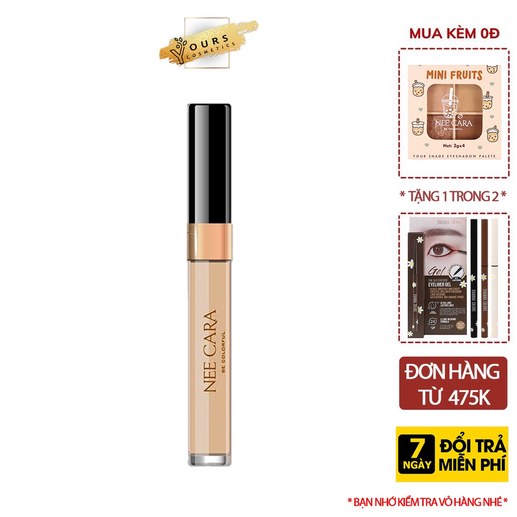 Kem Che Khuyết Điểm Nee Cara Tông Tự Nhiên Limitless Concealer N029 No.03