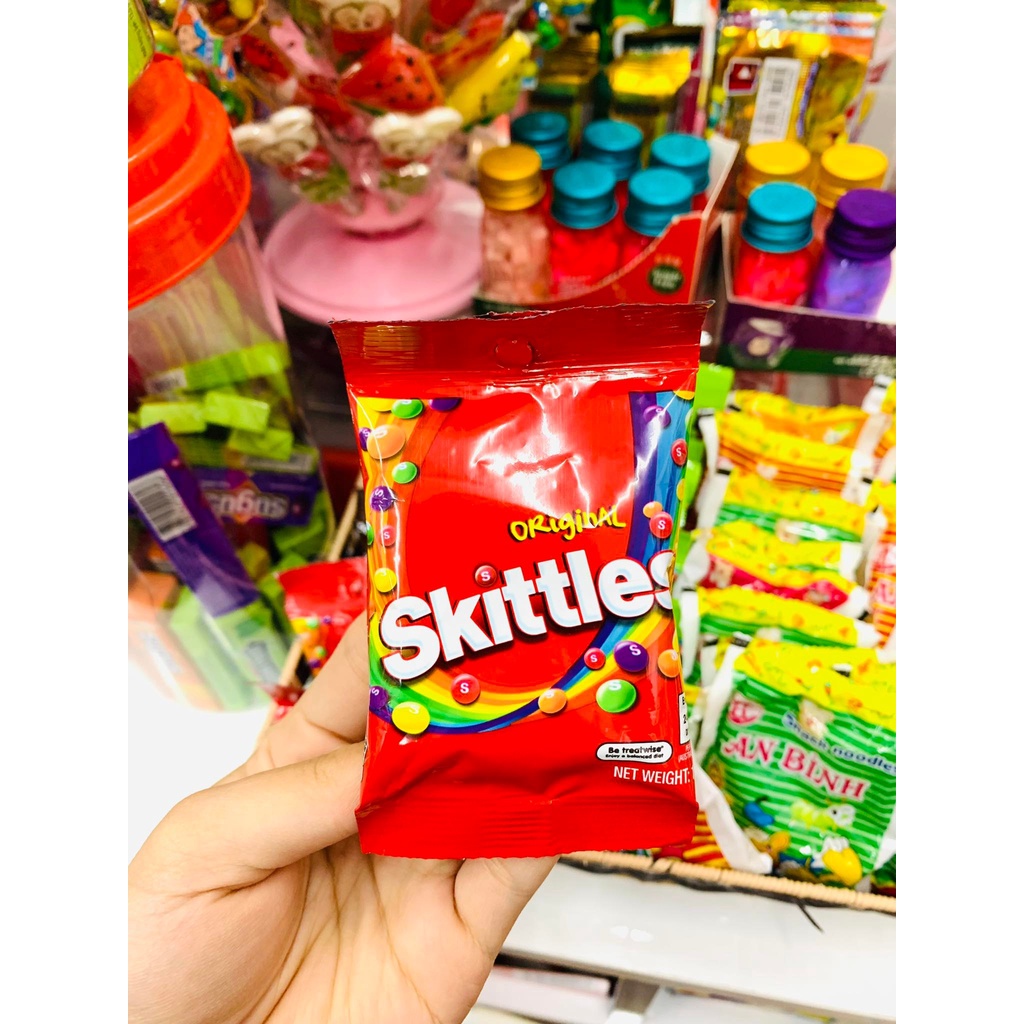 Kẹo trái cây Skittles Original gói 15g