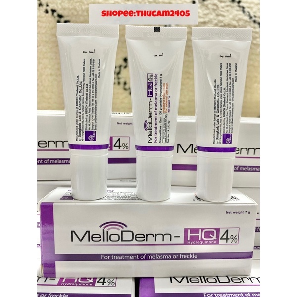 Kem Mello Derm HQ Hydroquinone 4% loại bỏ thâm nám ,tàn nhang .
