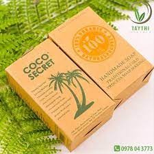 Xà phòng Cafe dừa Coco Secret Handmade loại 100gr giá sỉ.
