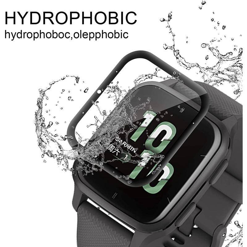 Phim Dán 3D Bảo Vệ Màn Hình Chống Trầy Cho Garmin Venu SQ 2 2s Music Vivoactive 4 4S HD Garmin Forerunner 955 245 945 255 255s