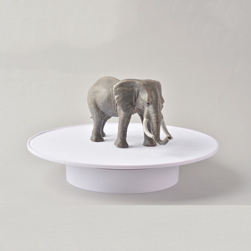 BÀN XOAY SẢN PHẨM 15CM 20cm 25cm 32cm, đế xoay hỗ trợ quay video, livestream, trang tri, quay mô hình dùng pin hoặc điện