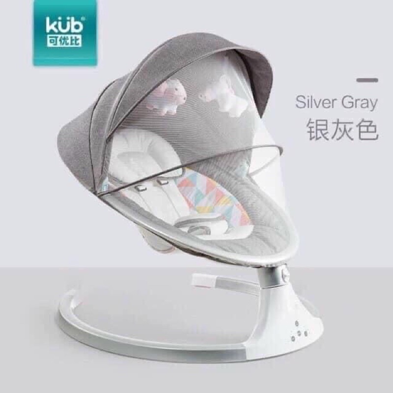 Nôi điện KUB, nôi điện BABY SWING KUB để võng cho bé có điều khiển từ xa, Dùng cho bé từ sơ sinh tới 3 tuổi