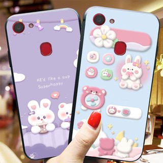 Ốp lưng điện thoại oppo f5 / oppo f5 youth / oppo f7 in hình 3d hot chen cute dễ thương