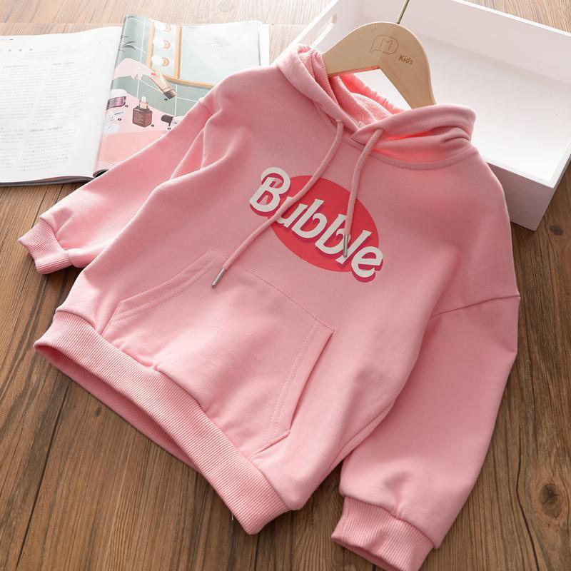 Áo thu đông cho bé gái size nhỡ đại BUBBLE, áo dài tay bé gái  chất Nỉ da cá cao cấp