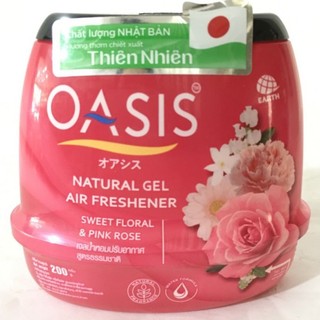 Sáp thơm Oasis hoa hồng 200g
