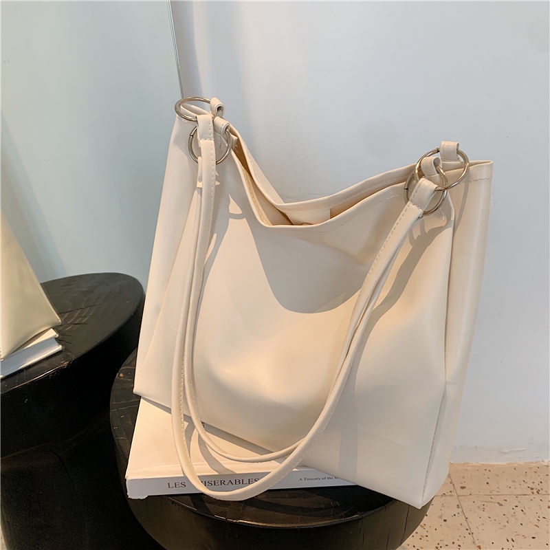 Túi Tote Đeo Vai Cầm Tay Đa Năng Sức Chứa Lớn Mẫu Mới 2021 Thời Trang Mùa Hè Cho Nữ