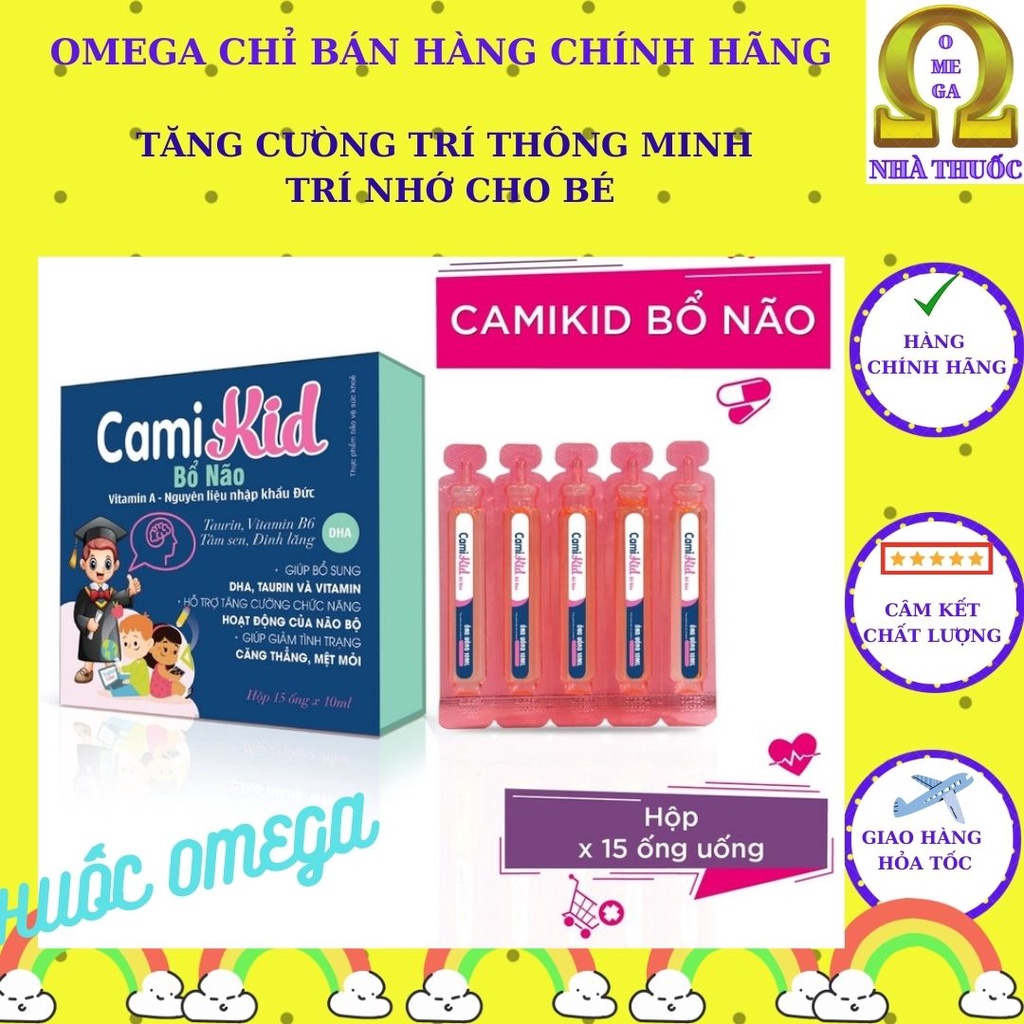 Bổ Não Trẻ Em CAMIKID - Tăng Cường Trí Thông Minh Cho Bé