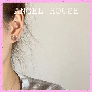 Khuyên tai bông tai hình trái tim siêu xinh angel.house