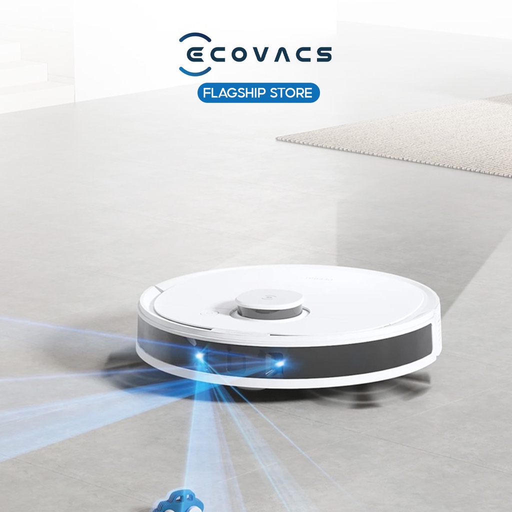 Robot Hút Bụi Lau Nhà Ecovacs Deebot OZMO N8 Pro - Lực Hút 2600Pa - Tặng Nước Lau Sàn