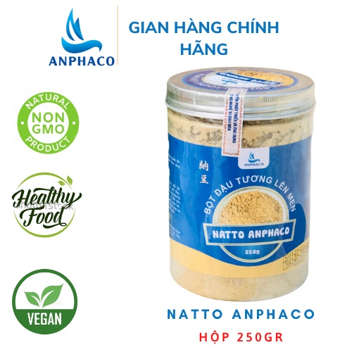 NATTO Bột Đậu tương lên men Natto Nhật - Tốt cho tiêu hoá, xương khớp, phòng đột quỵ