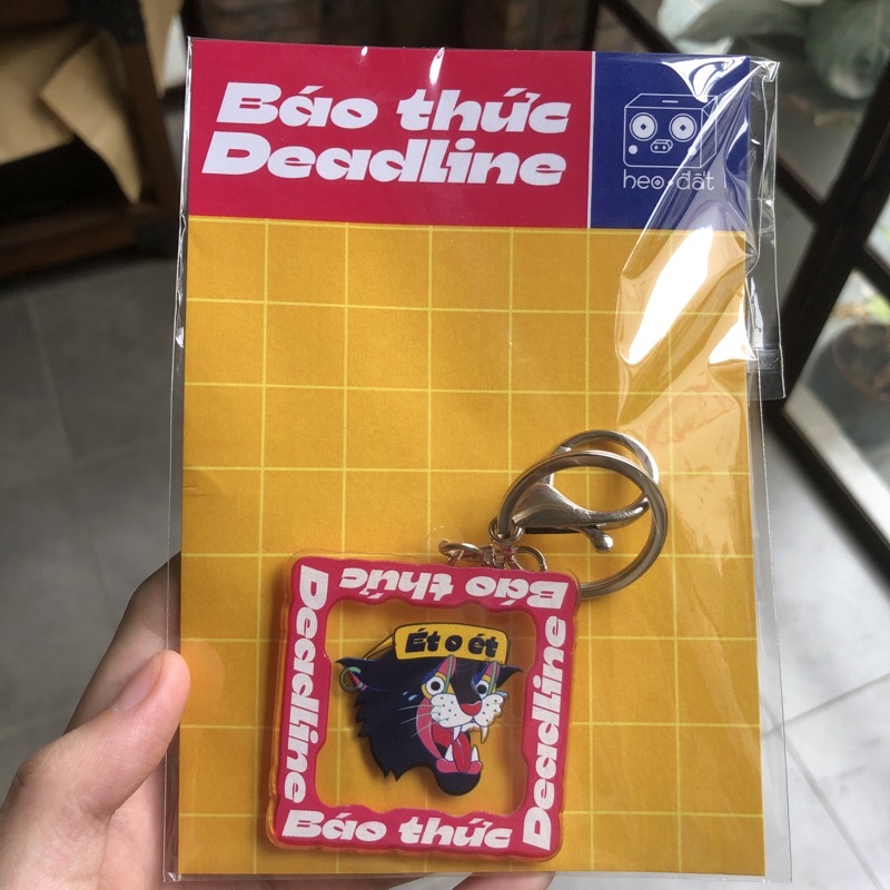 Móc khoá Báo Thức Deadline