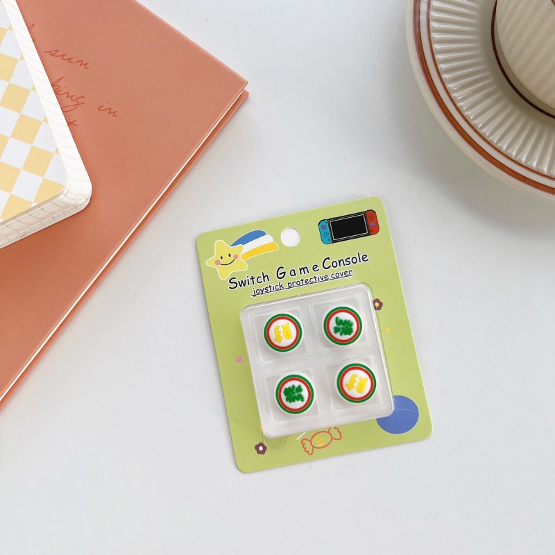 Ốp Bọc Nút Điều Khiển Tay Cầm Chơi Game Nintendo Switch NS Switch Lite Hình Dấu Chân Mèo Cinnamoroll Đáng Yêu