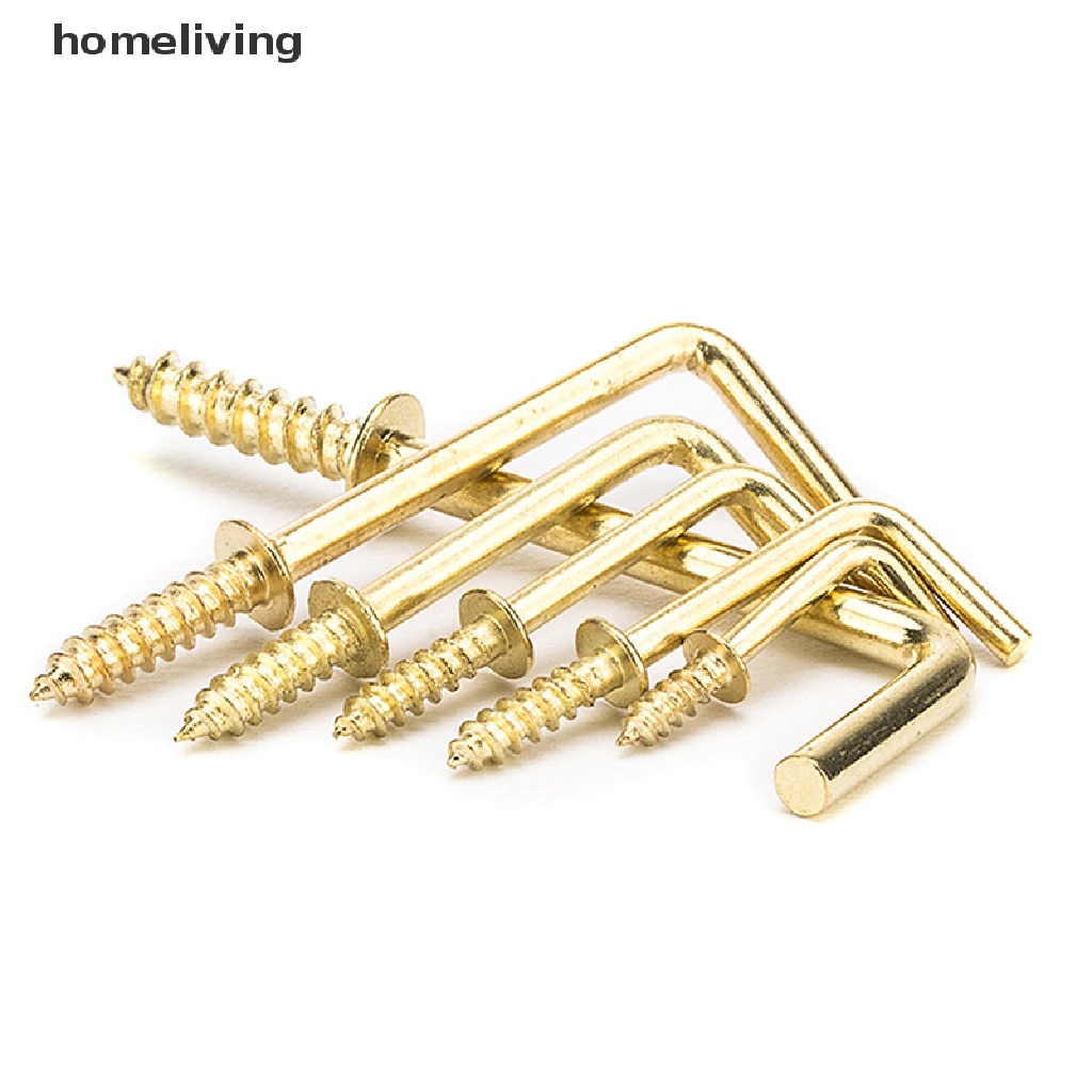 Set 10 Móc Treo Đồ Hình Chữ L 7 Kiểu Bằng Sắt Chất Lượng Cao