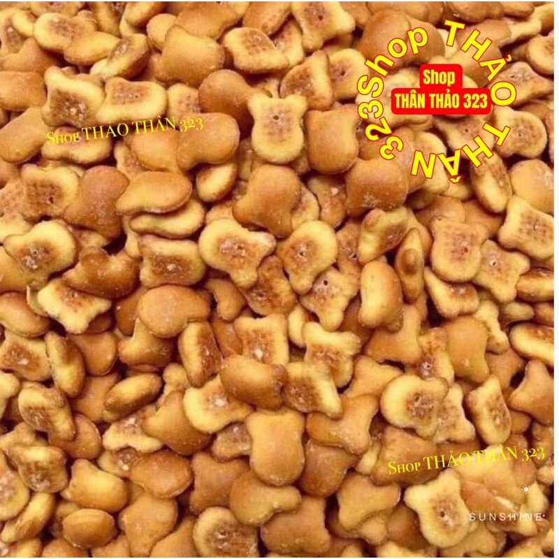 BÁNH GẤU NHÂN KEM - Bánh Gấu Kem Sữa 500gram