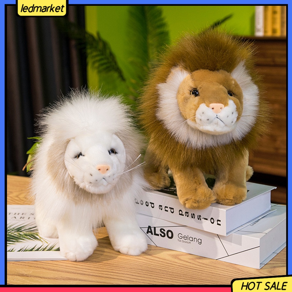 Đồ chơi nhồi bông hình sư tử đáng yêu thích hợp làm quà tặng cho bé