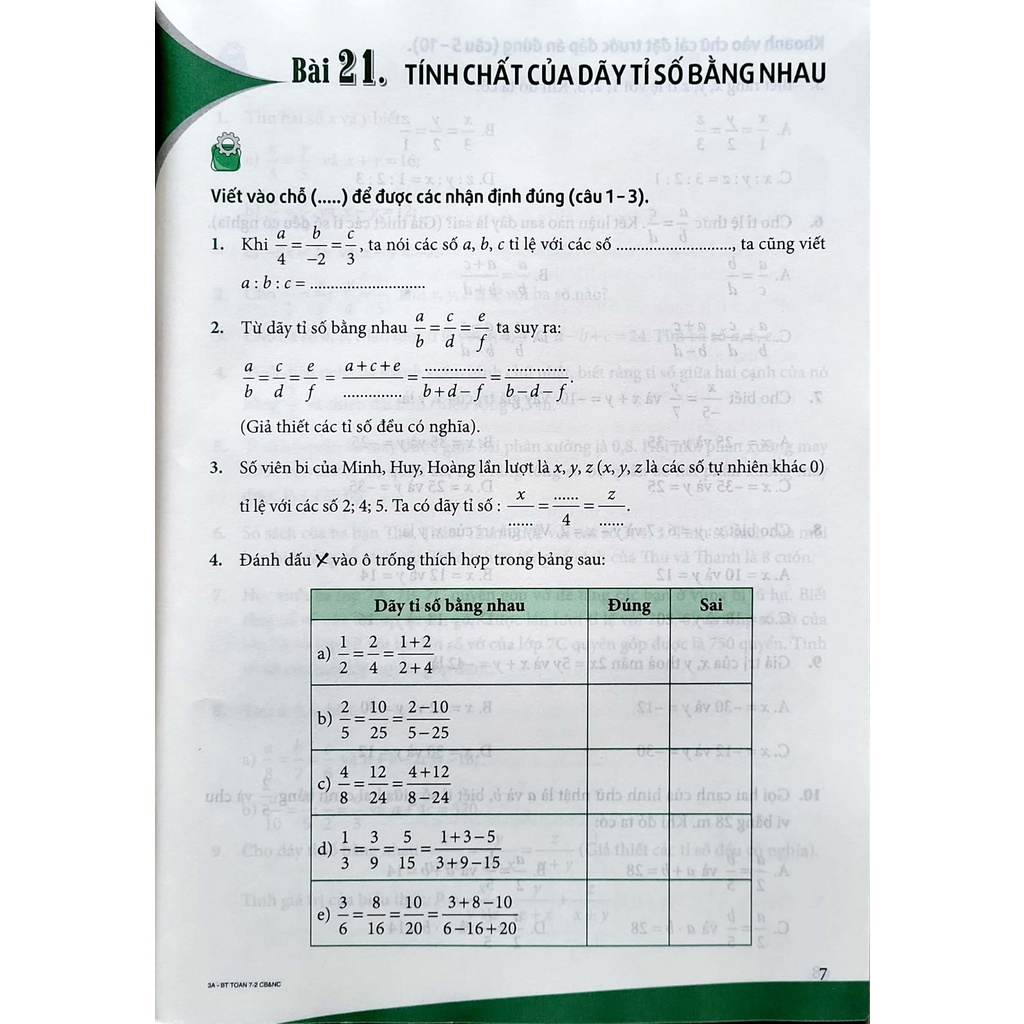 Sách - Bài tập toán cơ bản và nâng cao 7  - NXB Giáo Dục
