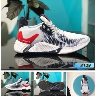 ⚡️ [FullBox &Bill] Giày Alphabounce InstinctM màu Trắng đế Đen sọc Đỏ