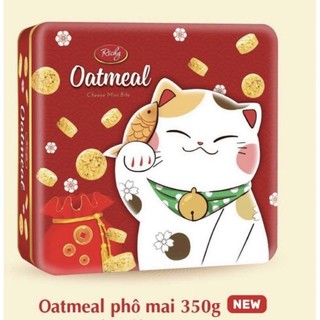 HỘP 350G BÁNH YẾN MẠCH MINI OATMEAL HÀN QUỐC RICHY