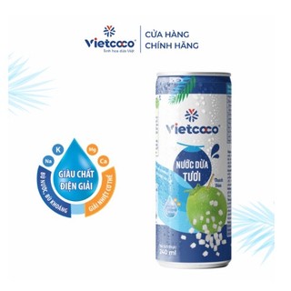 Nước dừa tươi Vietcoco lon 240ml
