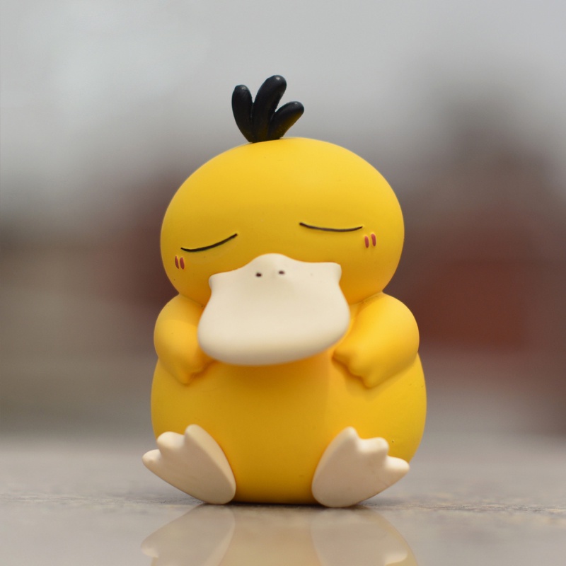 Mô Hình Nhân Vật Psyduck Snorlax Gonbe Đang Ngủ Hoạt Hình Pokemon Bằng Pvc