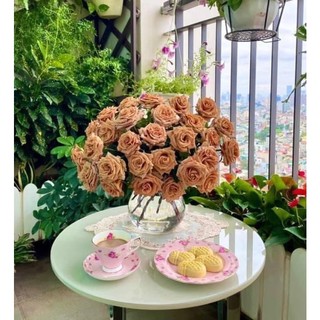 Lọ hoa pha lê BoHemia