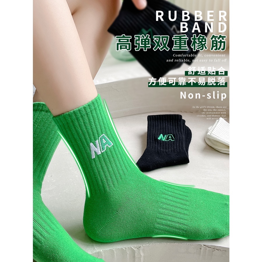 Tất cổ cao , vớ thể thao NA cổ cao nam nữ phong cách trẻ trung hàn quốc MD&T