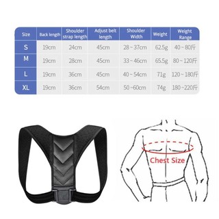 MIQUEL Posture Corrector Bone Care Protector Upper Back Neck Brace Spine Back Support Shoulder Back Brace Back Support Belt Home Clavicle Spine Support Back Posture Corrector
