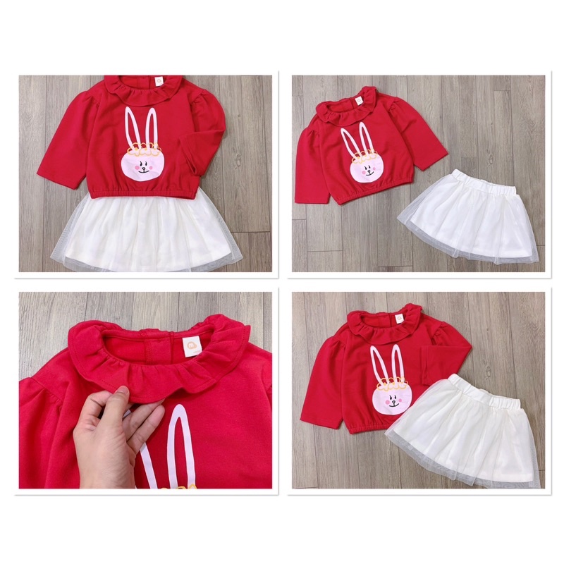 Set Milk Mile VN xuất Hàn dư xịn cho bé gái