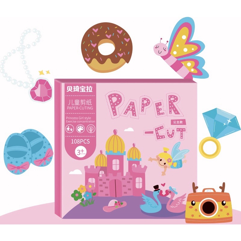 Set tập cắt thủ công