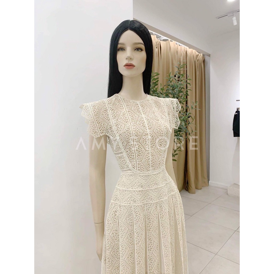 Đầm ren thiết kế dáng xoè