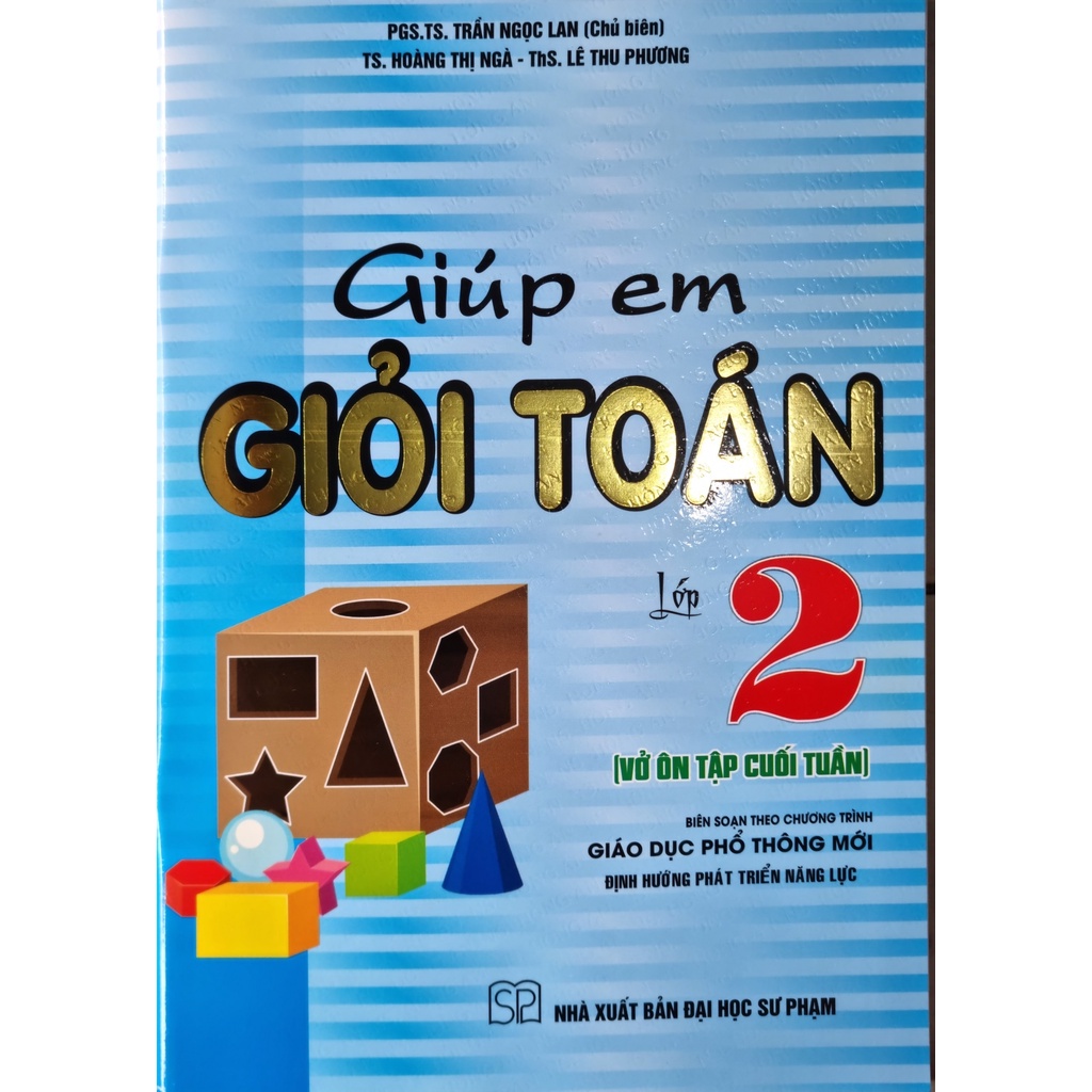 Sách - Giúp Em Giỏi Toán Lớp 2 (Vở Ôn Tập cuối Tuần)