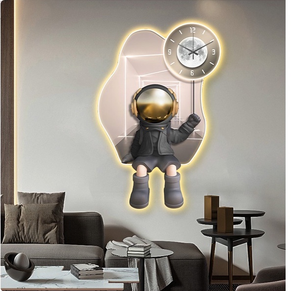 Đồng hồ treo tường Thegioipuzzle phi hành gia G02