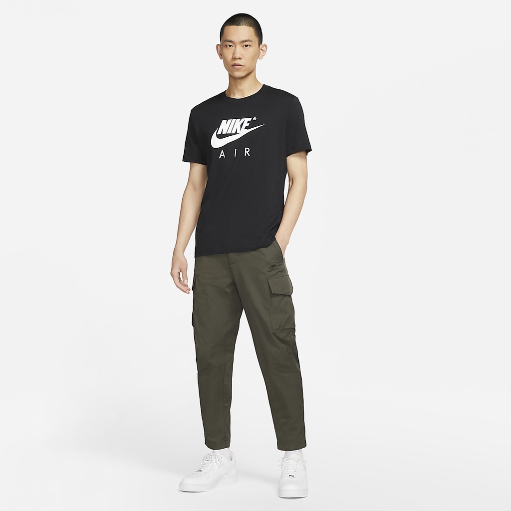 NIKE CHÍNH HÃNG - Quần dài thể thao nam Nike Sportswear Men's Unlined Utility Cargo Trousers Authentic - Moss Green