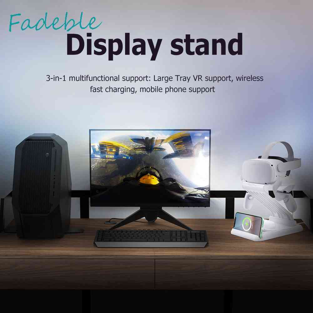 VR Headset Charger Bracket Stand for Quest 2/HTC/Pico Neo 3 Accessories