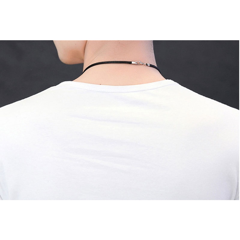 Áo Thun Tay Ngắn Cổ Tròn Dáng Ôm Thời Trang Mùa Hè Phong Cách Hàn Quốc Cho Nam