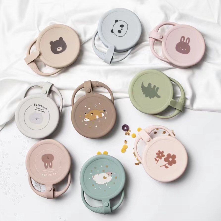 Tô Ăn Dặm Bằng Silicone Có Cốc Hút Tiện Lợi Dành Cho Trẻ
