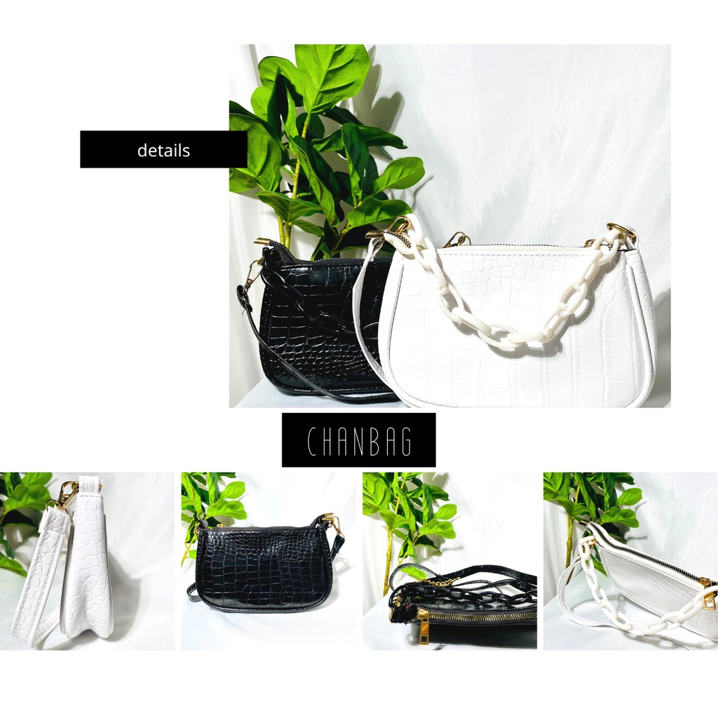 Túi Xách Kẹp Nách Ngọc Trinh Bản Dây Xích Full Màu Siêu Sang Chanbag - CB027