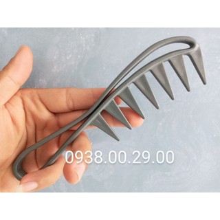 Lược Tạo Kiểu Cho Nam, Lược Afro Pick Chải Tạo Kiểu Tóc Siêu Đẹp. (Ảnh thật)