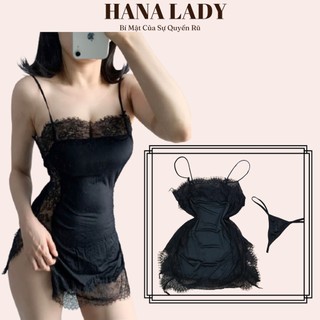 Váy ngủ hai dây gợi cảm sexy body thun lạnh vn350