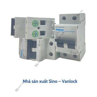 CB 2 Tép SINO (10A, 16A, 20A, 25A, 32A, 40A, 63A) PS45N - 2 Cực