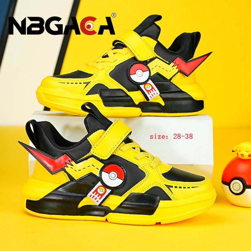 Giày Tập đi Cho Bé Trai 7 Tuổi đồ Bé Trai Pikachu Mech Thời Trang Bé Trai Giày Thể Thao Cho Bé Trai
