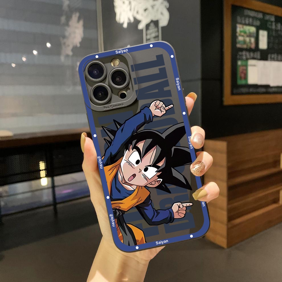 Ốp Điện Thoại Góc Vuông In Hình Dragon Ball Cho Xiaomi Redmi Note 11 Pro 5G 11S 10 Pro 4G 10S Redmi 10C 9C A1