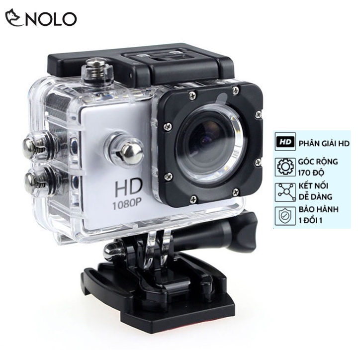 Camera Hành Trình Pin Sạc Sportcam SJ400 Phân Giải FullHD 1080p Chống Nước