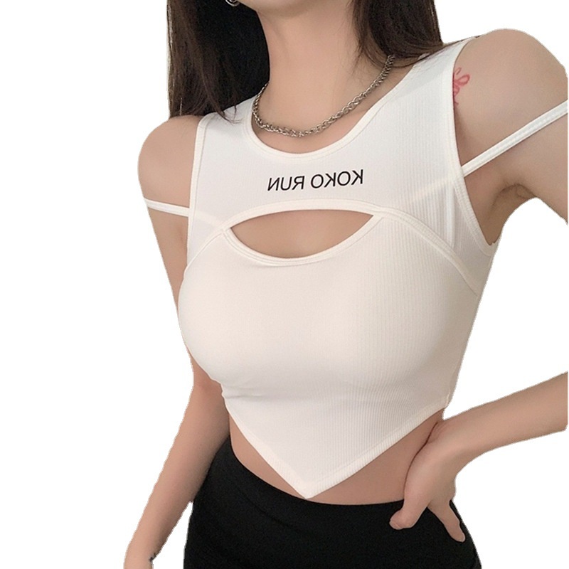 Áo croptop phối áo ngực LEVAO gợi cảm màu sắc tùy chọn thời trang dành cho nữ