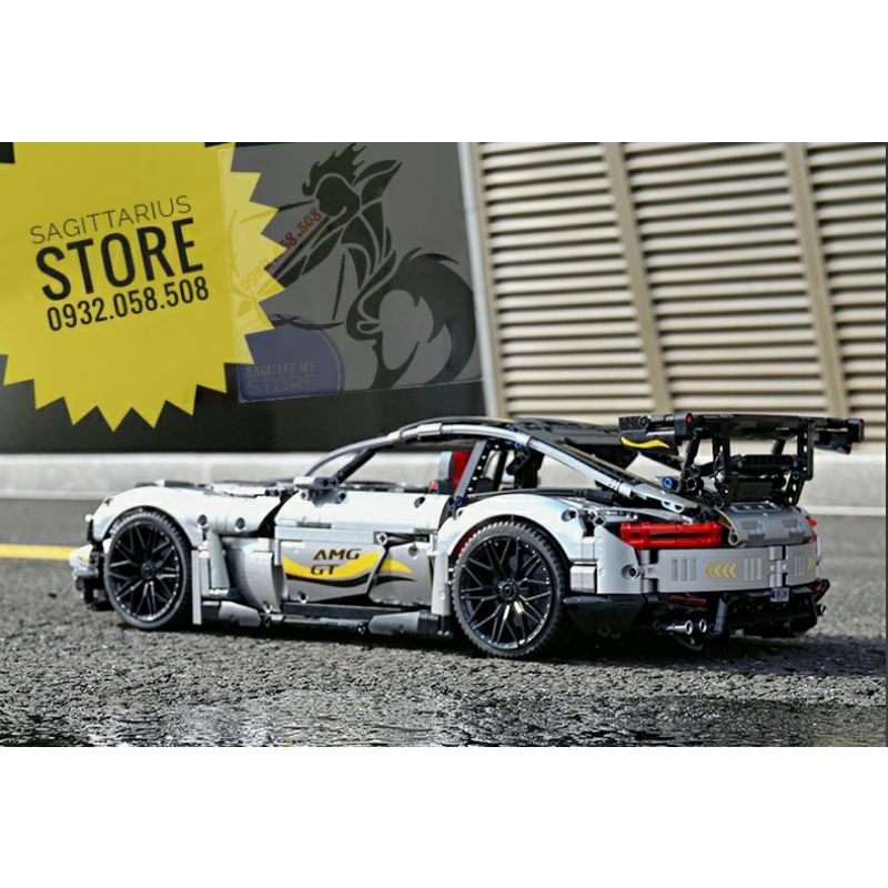Bộ Xếp Hình non-Lego Mouldking 13126 Lắp Ráp Siêu Xe Mercedes-Benz AMG GT Tỷ lệ 1:8