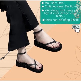 Sandal bm xỏ ngón 02 ( fom lớn đặt lùi size)