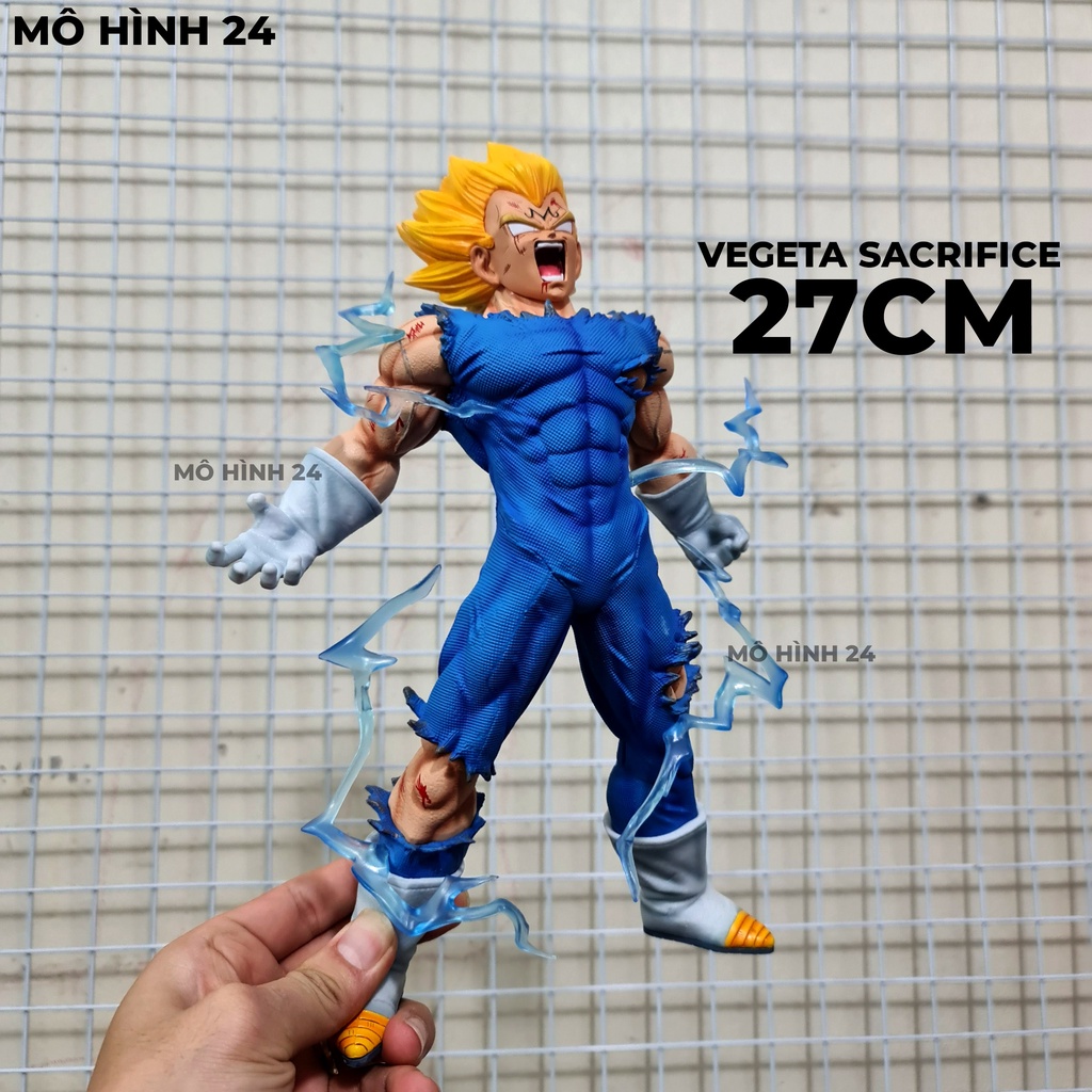 Mô hình tượng figure Majin Vegeta Sacrifice outbreake nhựa pvc BT Studio demonize IV hàng CAO CẤP F1 cadich TỰ HUỶ DIỆT