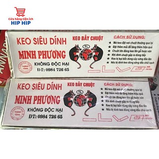 Keo dính chuột. Bẫy dính chuột siêu dính siêu ăn. Keo dính chuột Minh Phương. Keo siêu dính