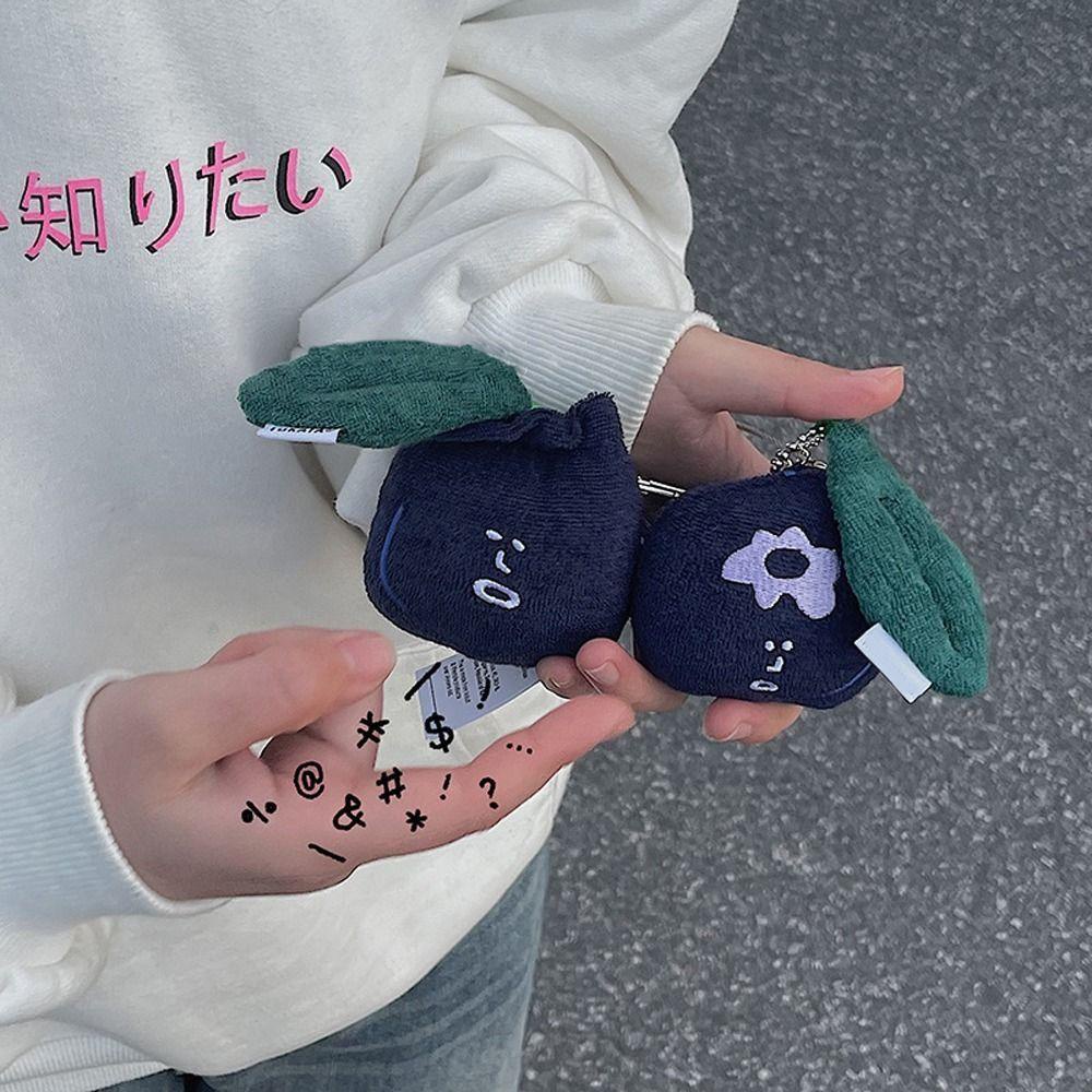 Rebuy1 Móc Khóa Hàn Quốc Hình Cà Rốt / Cây Cà Rốt Nhồi Bông Dễ Thương Làm Quà Tặng Sinh Nhật Cho